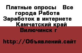 Платные опросы - Все города Работа » Заработок в интернете   . Камчатский край,Вилючинск г.